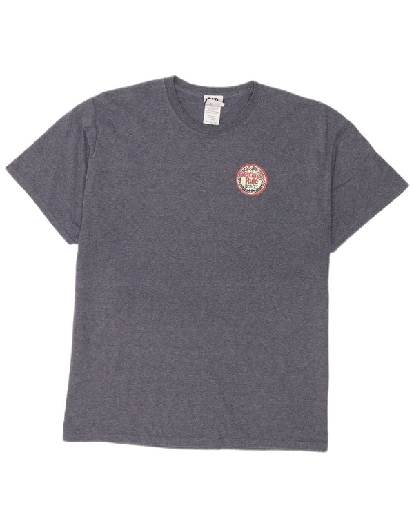Tricou grafic pentru bărbați Old Guys Rule Top XL Bumbac bleumarin