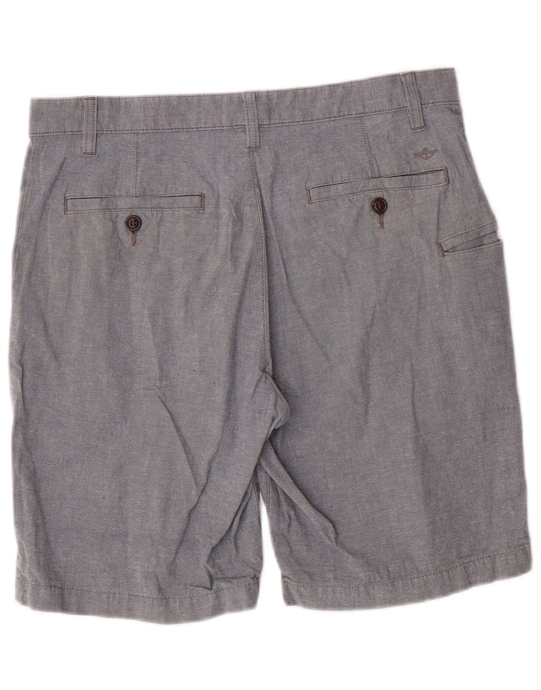 Pantaloni scurți chino Dockers pentru bărbați W32, bumbac gri mare