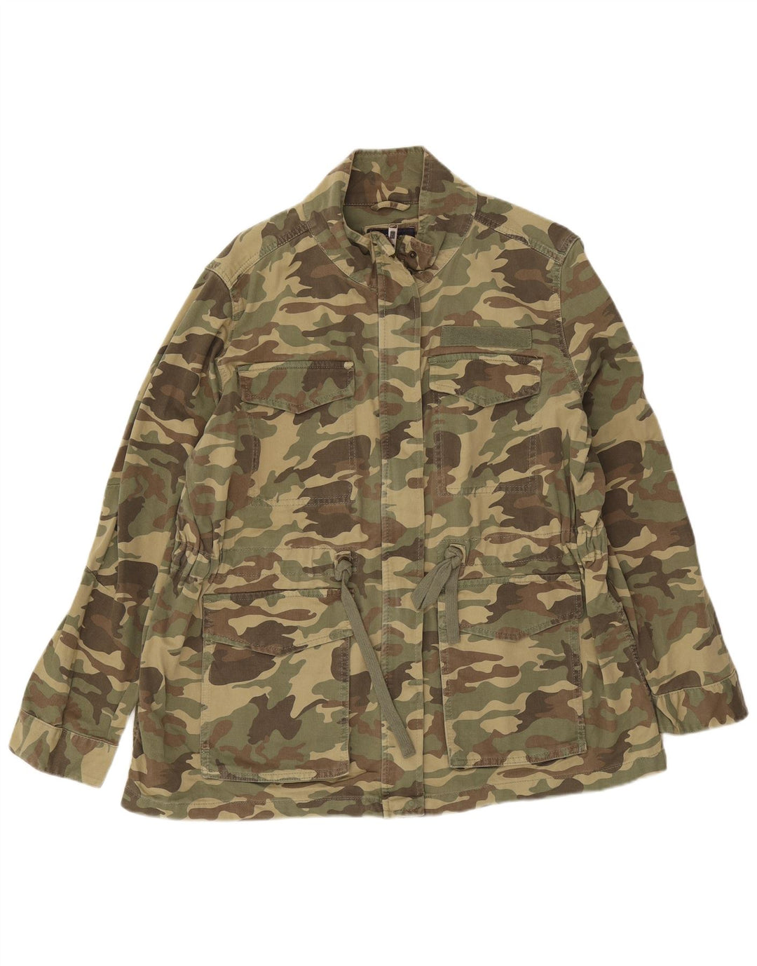 Marks & Spencer jachetă supradimensionată pentru femei UK 18 XL kaki camuflaj
