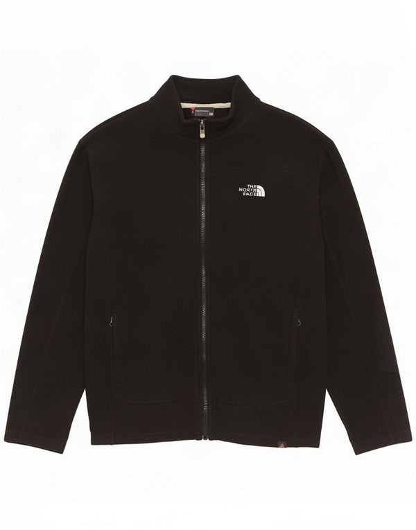 The North Face Mens Fleece Jacket UK 38 Medium Black Poliester