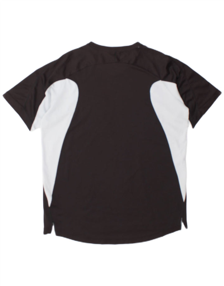 Tricou pentru bărbați Fila Top mare negru Colorblock