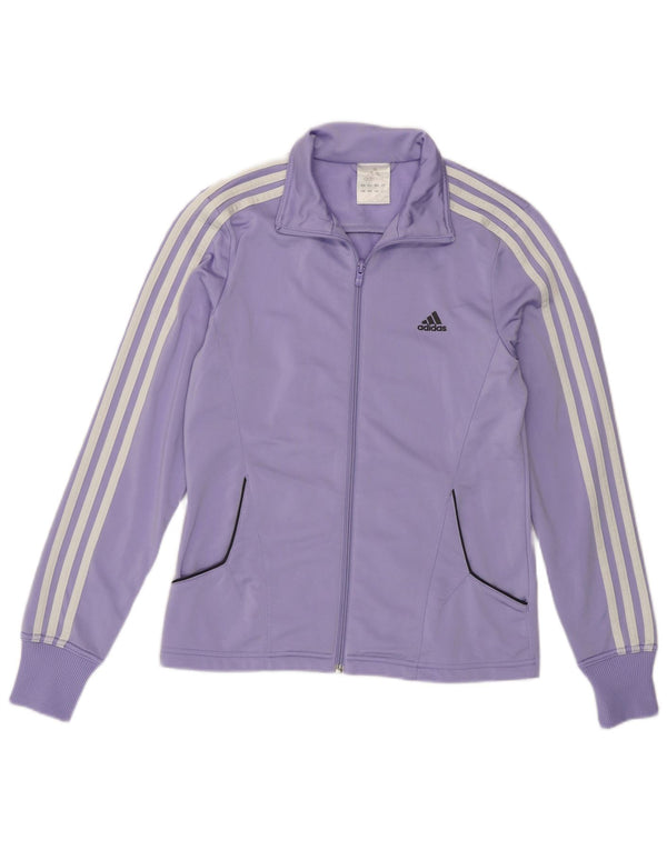 Jachetă de trening pentru femei ADIDAS UK 14 Poliester violet mediu
