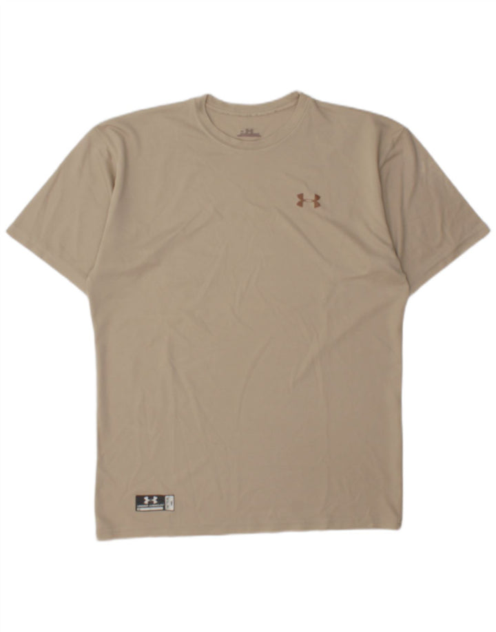 Tricou pentru bărbați Under Armour Top XL Bej Poliester