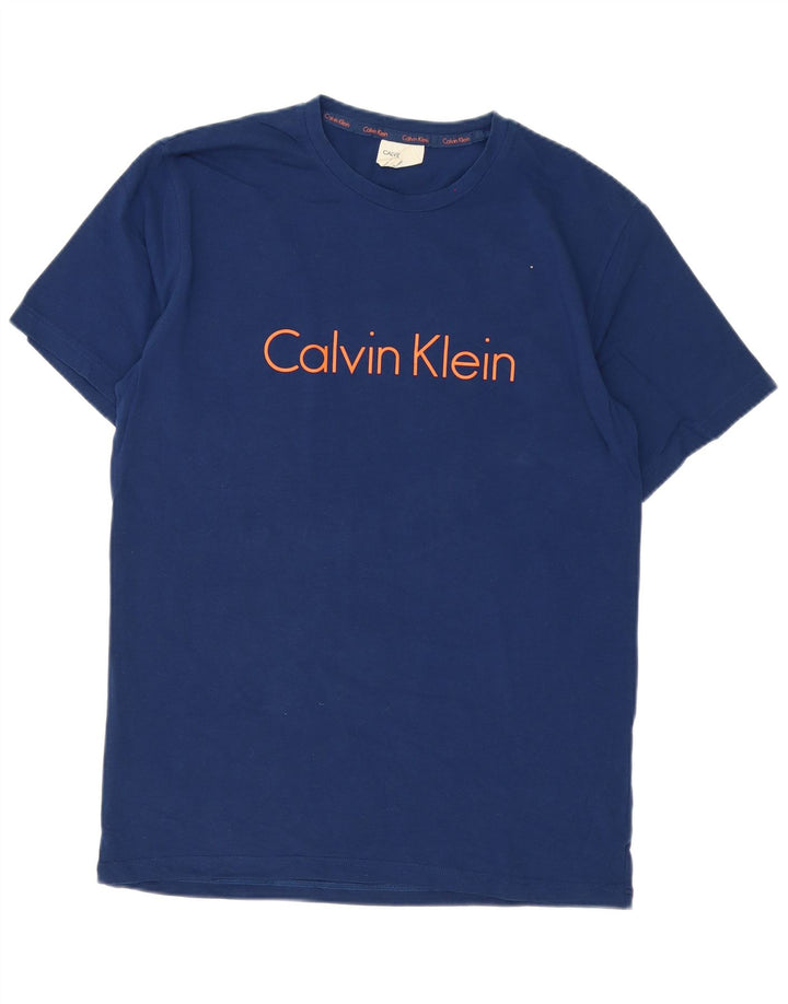 Tricou grafic Calvin Klein pentru bărbați Top Medium Blue