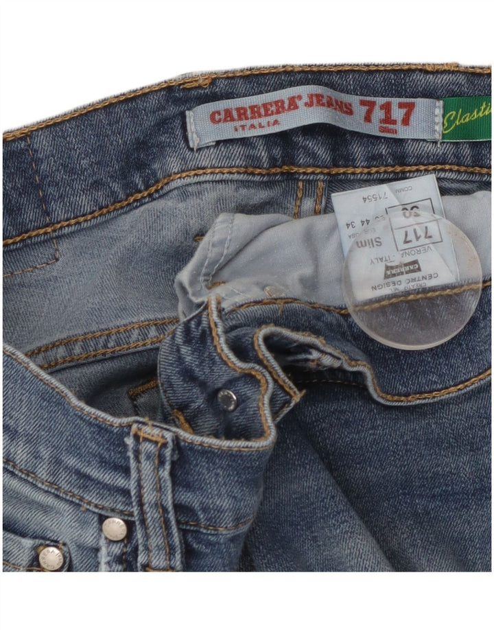 Blugi pentru bărbați Carrera 717 Slim IT 50 Large W34 L31 Blue Bumbac