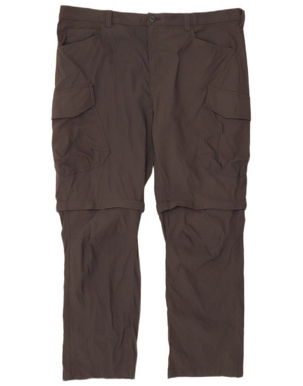 Pantaloni cargo drepti pentru bărbați EDDIE BAUER L40 L30 nailon gri
