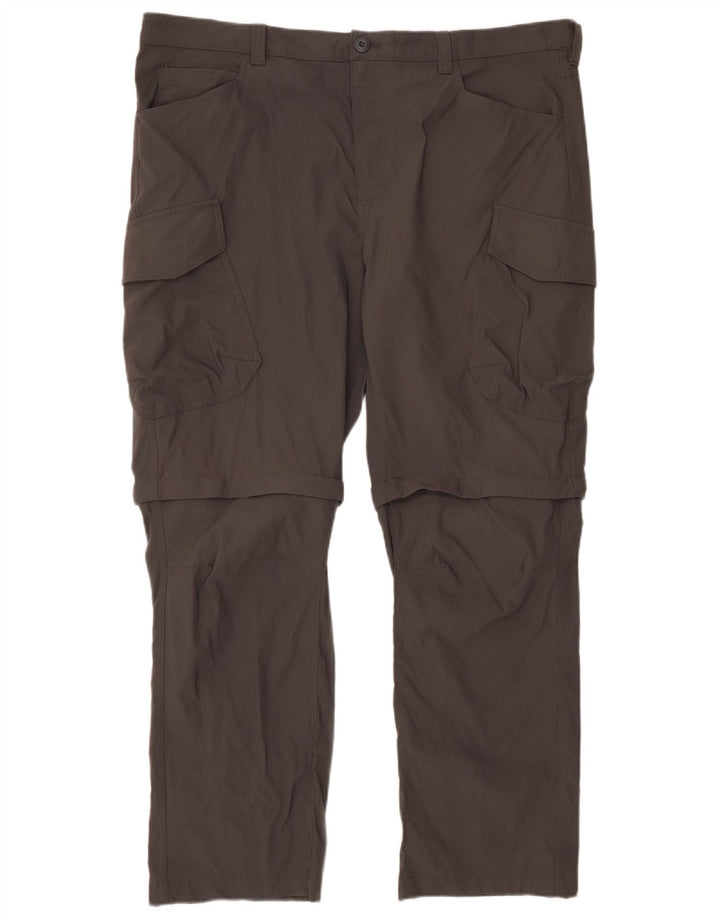 Pantaloni cargo drepti pentru bărbați EDDIE BAUER L40 L30 nailon gri