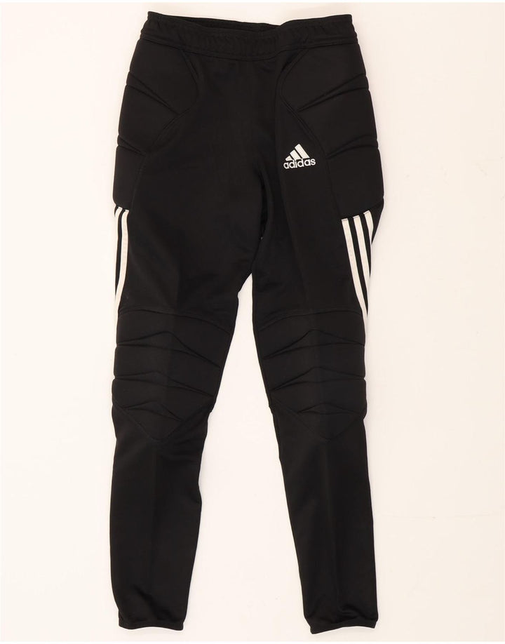 Pantaloni adidas Climalite pentru bărbați, poliester negru mic