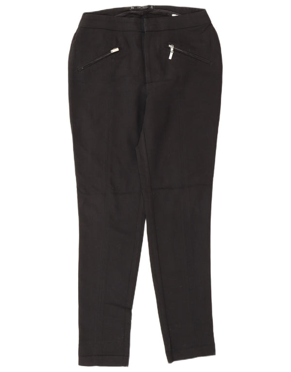 Pantaloni casual slim pentru femei Zara Mediu L28 L28 Negri