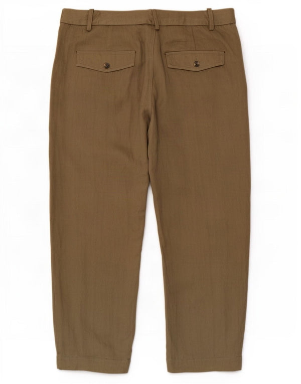 Pantaloni de jogging pentru femei Zara Pantaloni tăiați L30 L26 Kaki Lyocell
