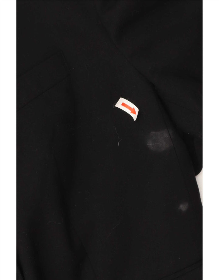 Sacou Benetton pentru femei cu 2 nasturi IT 48 XL Poliester negru