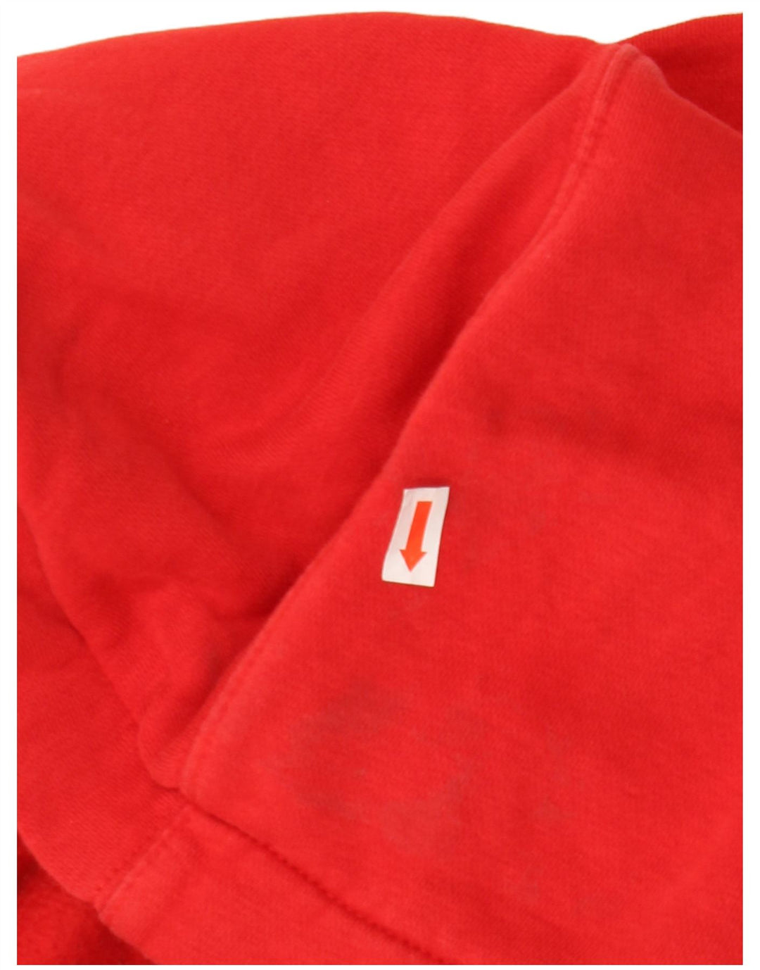 Pulover Nike pentru bărbați, cu fermoar, bumbac, roșu
