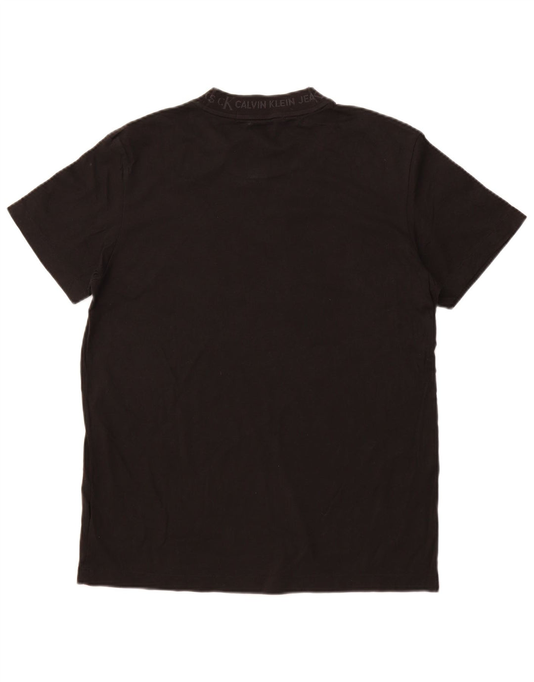 CALVIN KLEIN JEANS Tricou grafic pentru bărbați Top mare negru