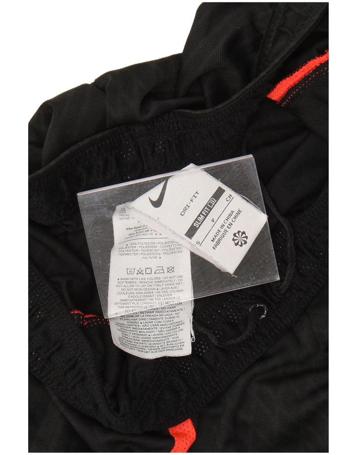 Pantaloni scurți sport NIKE Dri Fit Slim Fit pentru bărbați, negru, poliester color bloc