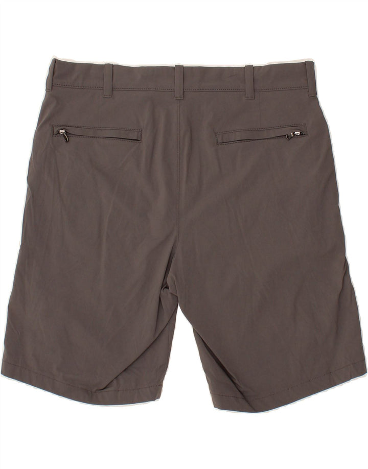 J. CREW Mens Chino Shorts W32 Small Grey Polyamide Vintage J. Crew and Second-Hand J. Crew from Messina Hembry 