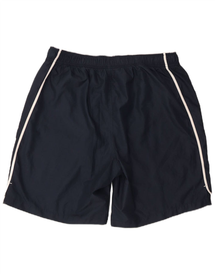 Pantaloni scurți sport grafic Nike pentru bărbați XL, poliester bleumarin