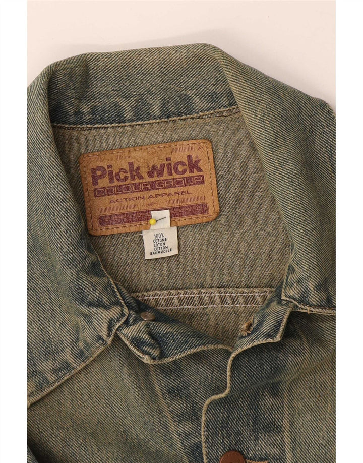 Jachetă de blugi pentru femei Pickwick UK 14 mare, albastru, bumbac