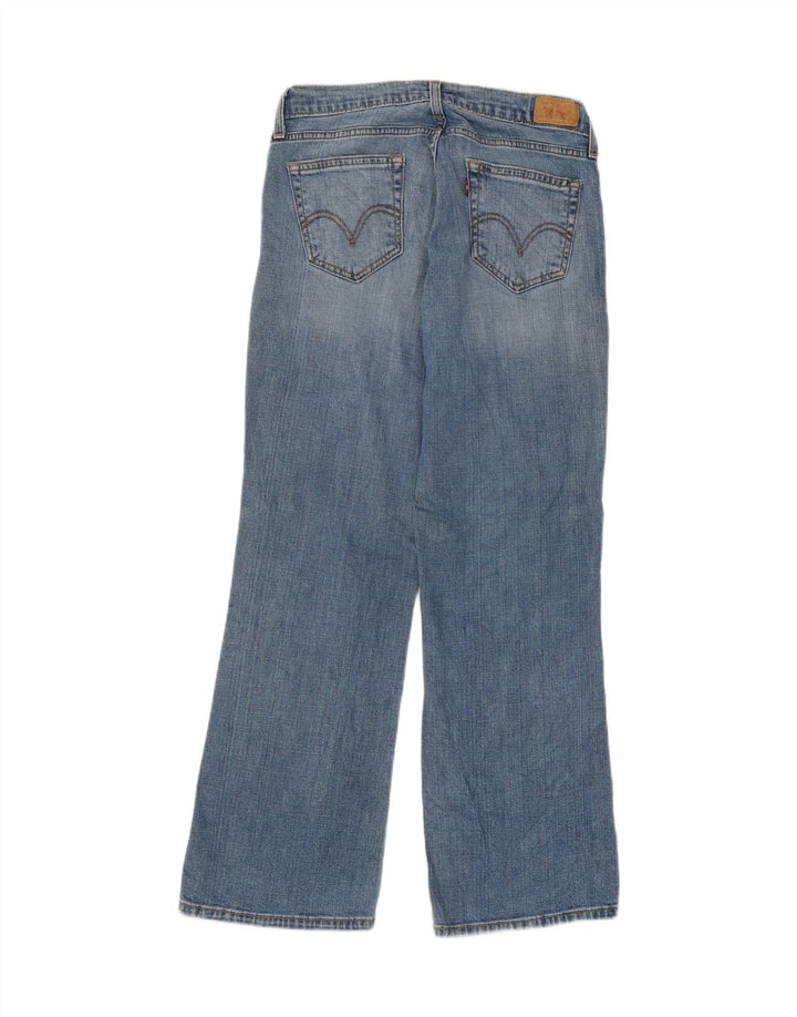 Jeans Levi's pentru femei 529 Curvy Bootcut US 10 Large W30 L29 Blue Bumbac