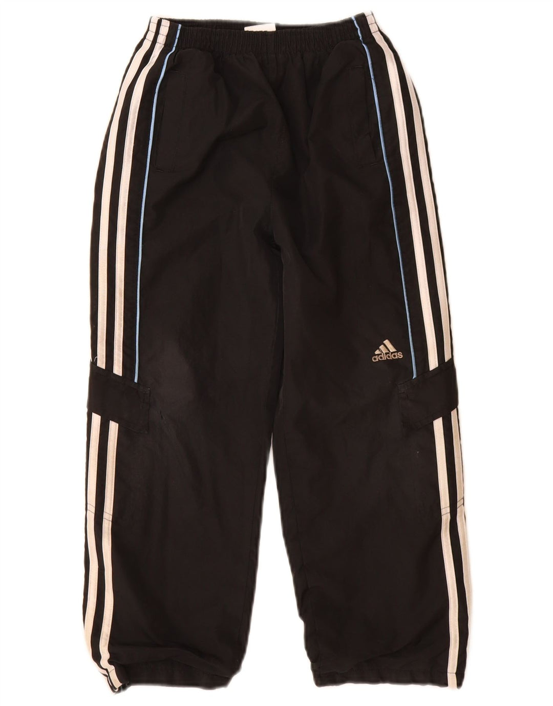 Adidas Băieți Pantaloni Trening Pantaloni Joggeri 6-7 Ani Negru Poliester