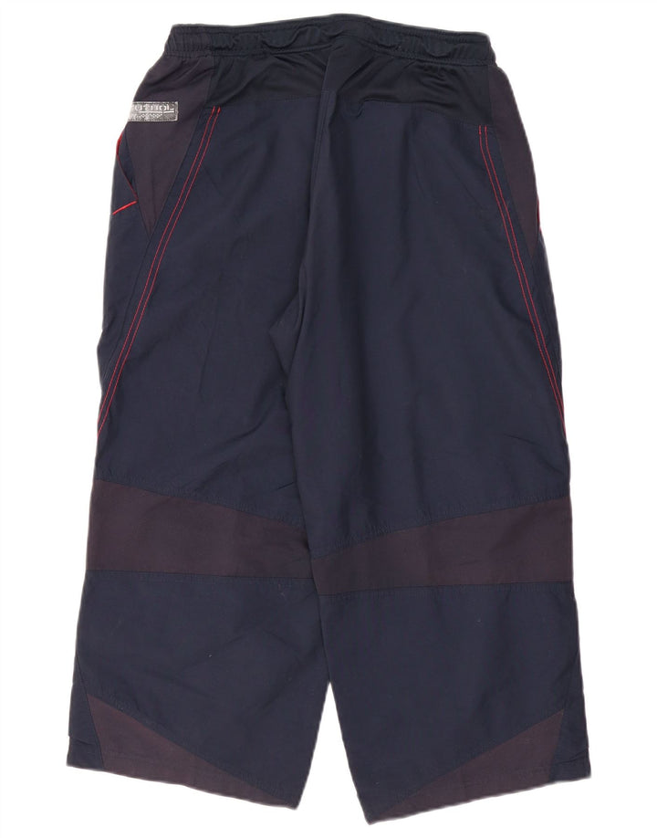 Pantaloni de trening NIKE Capri pentru bărbați, medii, albastru bleumarin, nailon color bloc