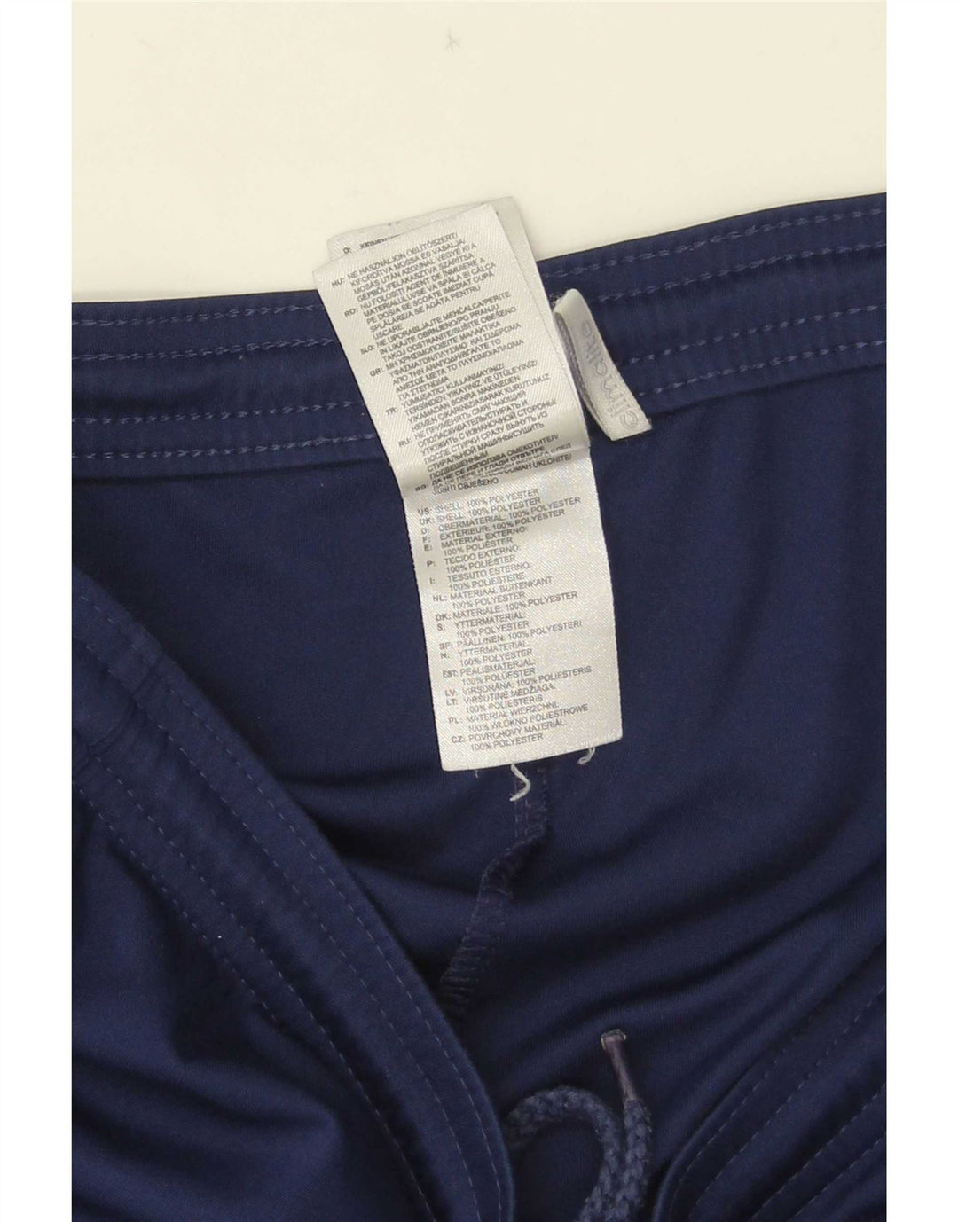 Pantaloni scurți sport adidas Climalite pentru bărbați, poliester mediu albastru