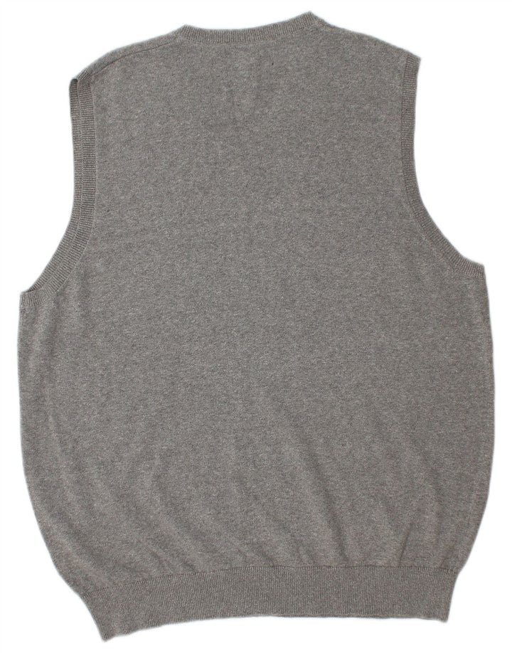 Marks & Spencer Mens Vest Tank Top XL Bumbac gri