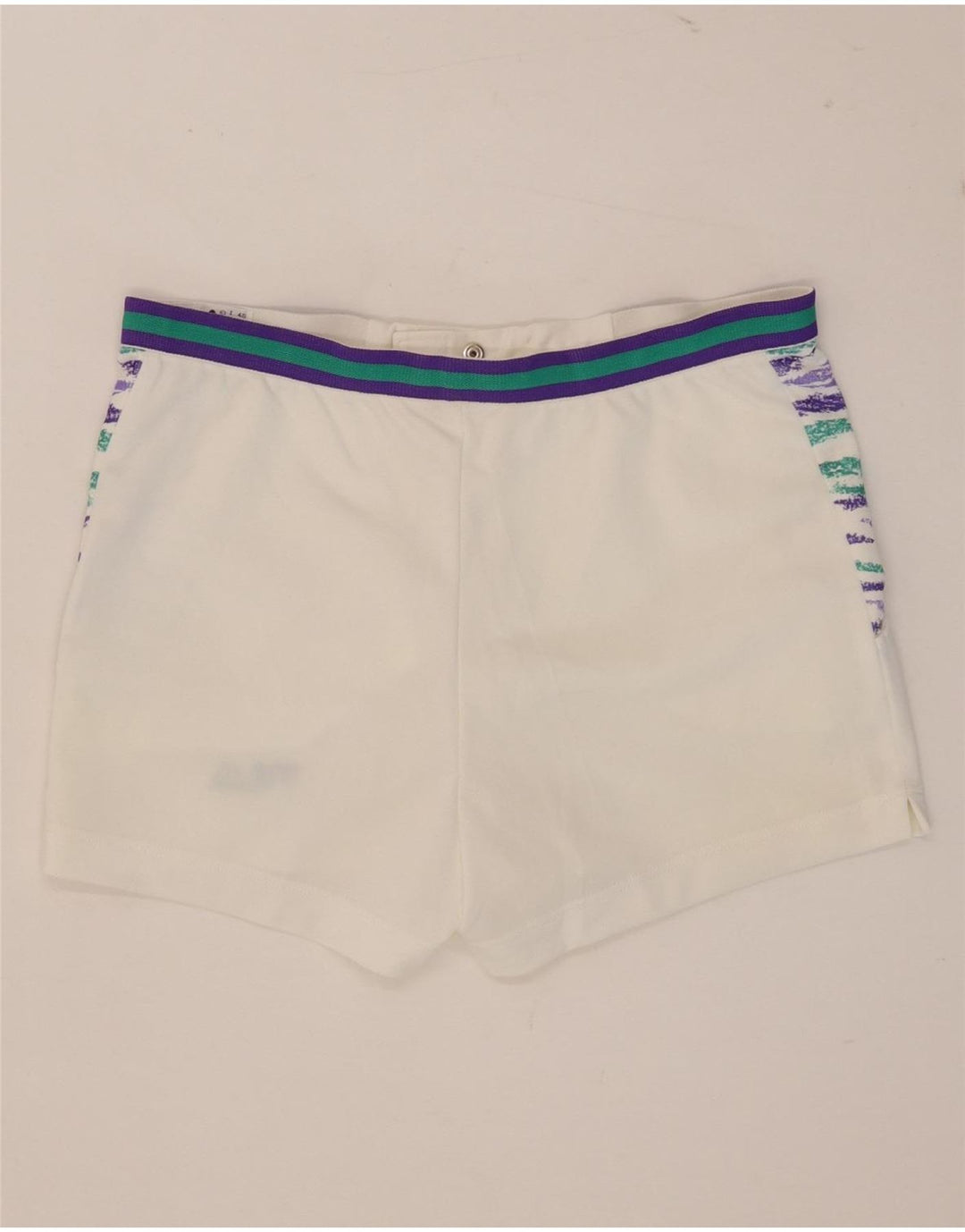 Pantaloni scurți casual Fila pentru bărbați IT 48 Medium W32 Poliester cu dungi albe