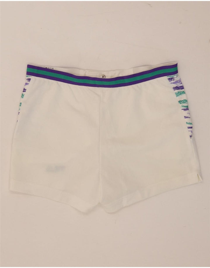 Pantaloni scurți casual Fila pentru bărbați IT 48 Medium W32 Poliester cu dungi albe