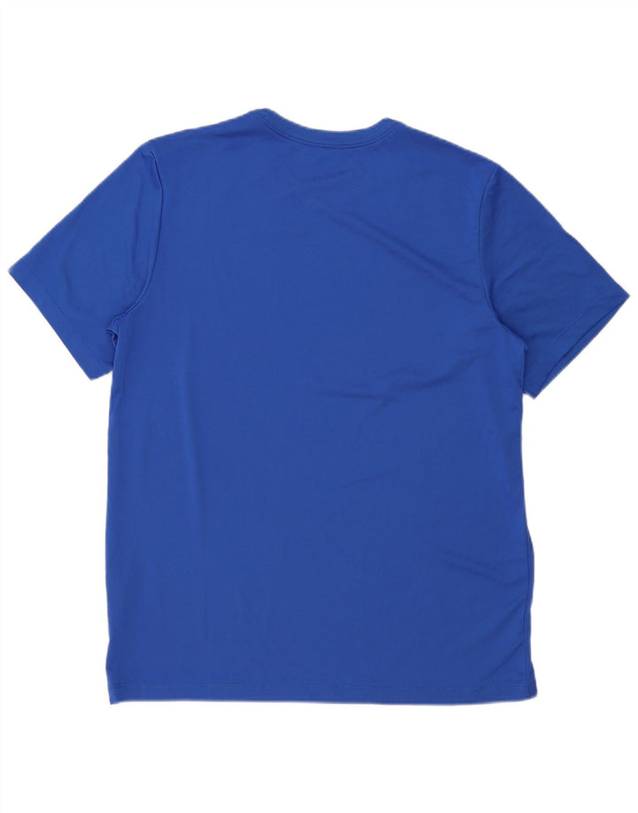 Tricou pentru bărbați Nike Dri Fit Top mare, albastru, poliester
