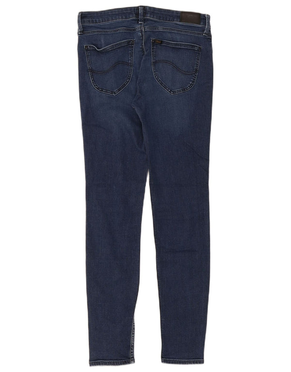 Blugi skinny pentru femei Scarlett Lee W30 L29 bumbac bleumarin