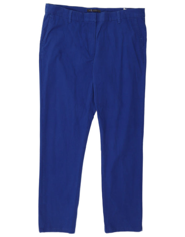 Marks & Spencer Pantaloni chino drepți pentru femei UK 16 Large W34 L28 Blue