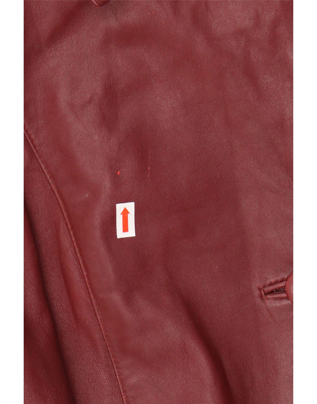 Palton de piele supradimensionat pentru femei Barisal EU 48 2XL piele maro