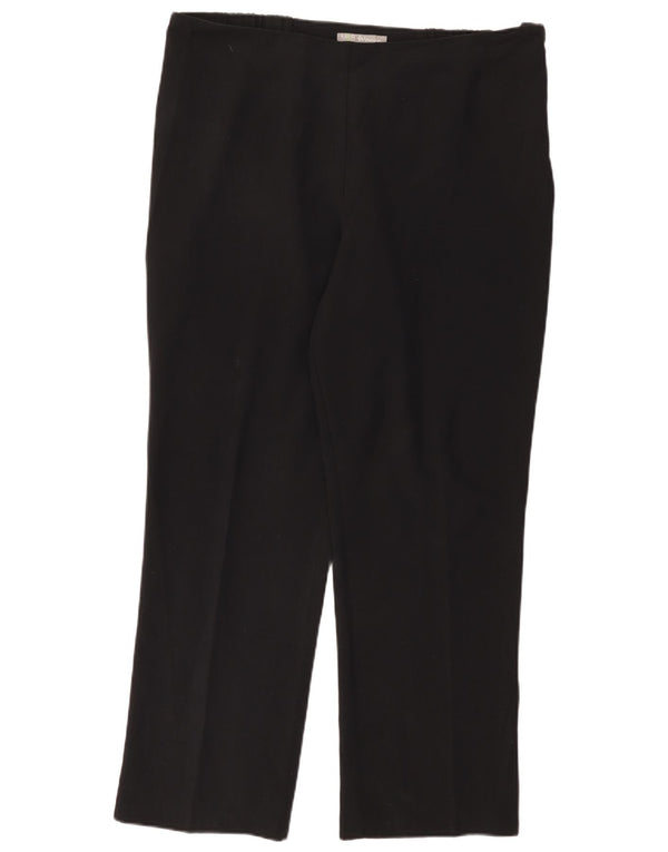 Pantaloni casual drepti pentru femei Marks & Spencer UK 18 XL W38 L29 Negri