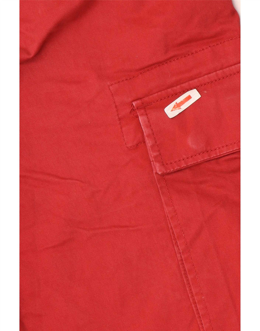 Pantaloni scurți cargo Timberland pentru bărbați, cu tăiere relaxată, W31, bumbac roșu mediu