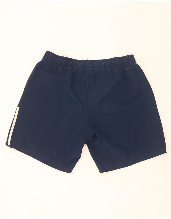 Pantaloni scurți sport pentru bărbați Adidas Climalite, mari, albastru, poliester