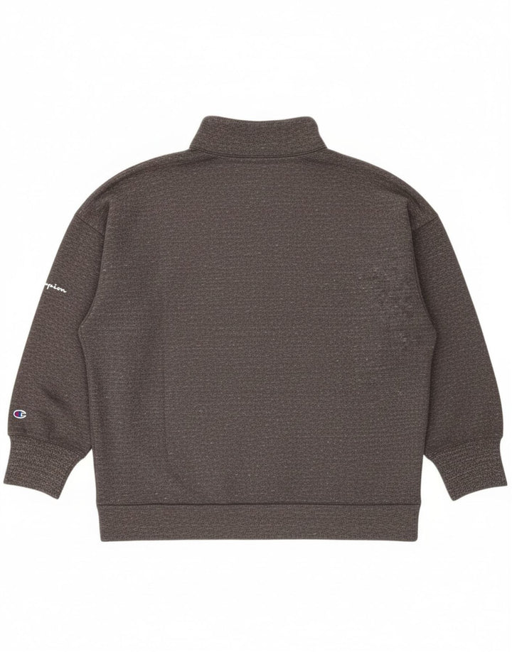 Jachetă de trening supradimensionată pentru femei Champion UK 14 Medium Grey Flecked