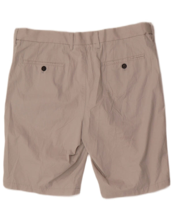 Pantaloni scurți chino pentru bărbați Marks & Spencer W36, bumbac gri mare