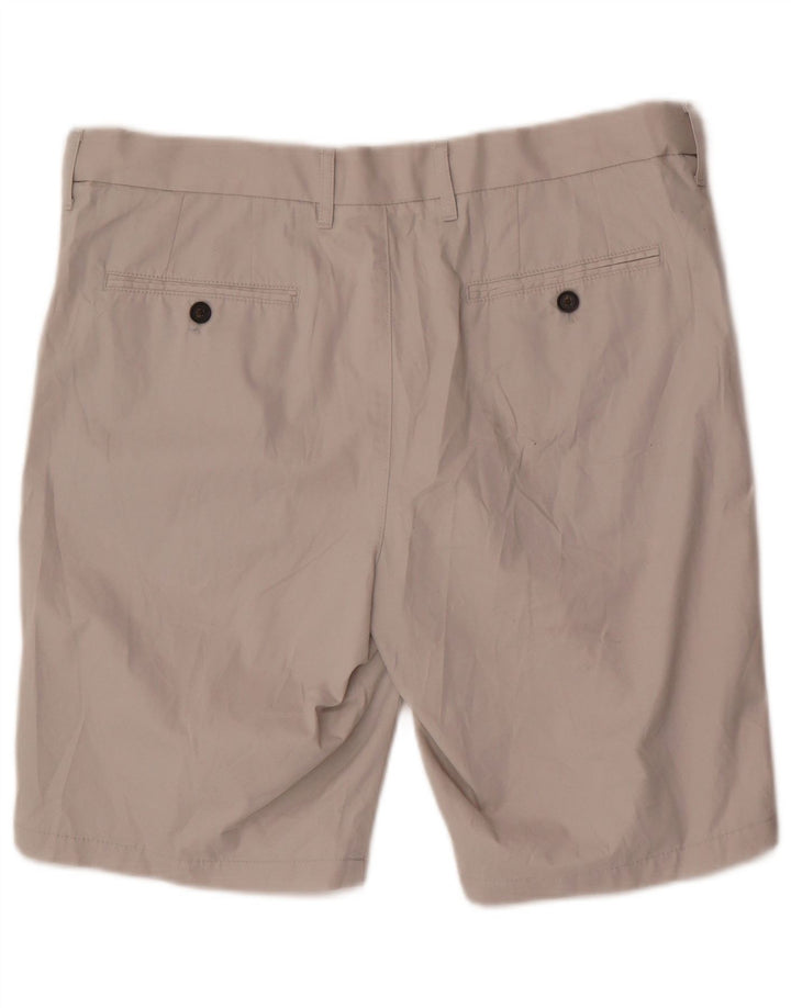 Pantaloni scurți chino pentru bărbați Marks & Spencer W36, bumbac gri mare