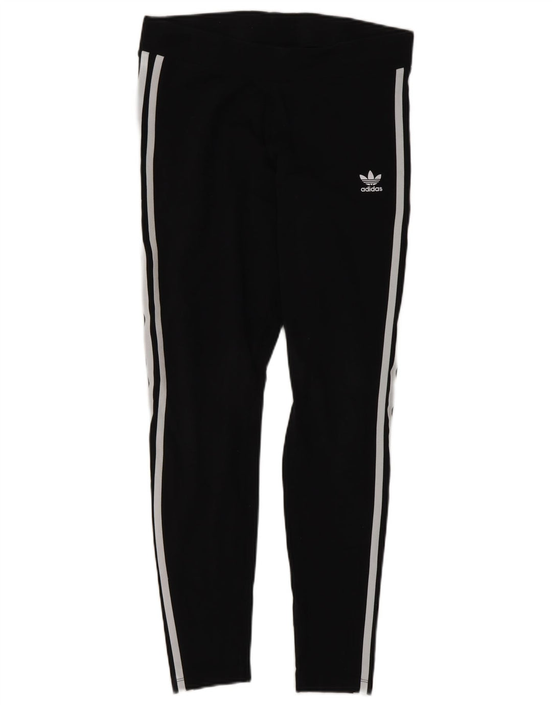Leggings pentru femei Adidas UK 14, bumbac mediu negru