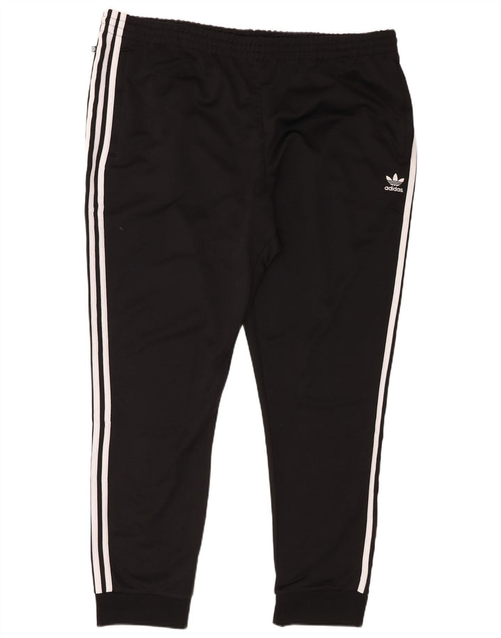 Pantaloni de trening pentru bărbați Adidas Pantaloni de jogging 3XL poliester negru