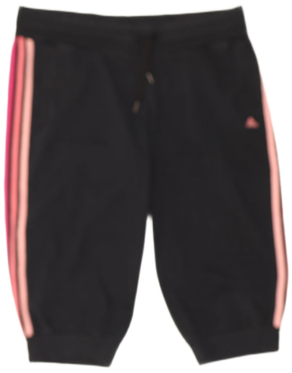 Pantaloni de antrenament Climalite pentru femei Adidas Pantaloni de jogging UK 16/18 Large Black