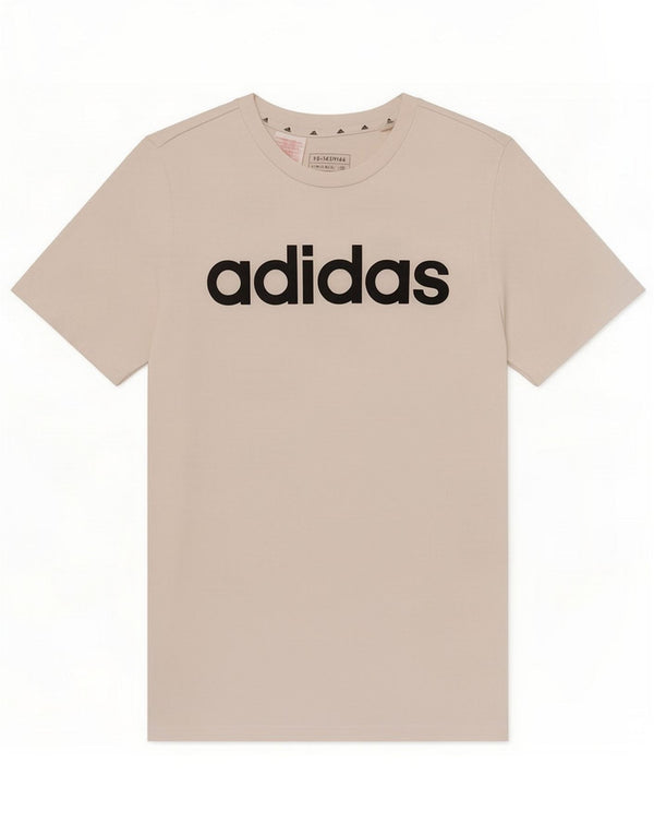Tricou grafic Adidas pentru băieți Top 13-14 ani Bumbac alb