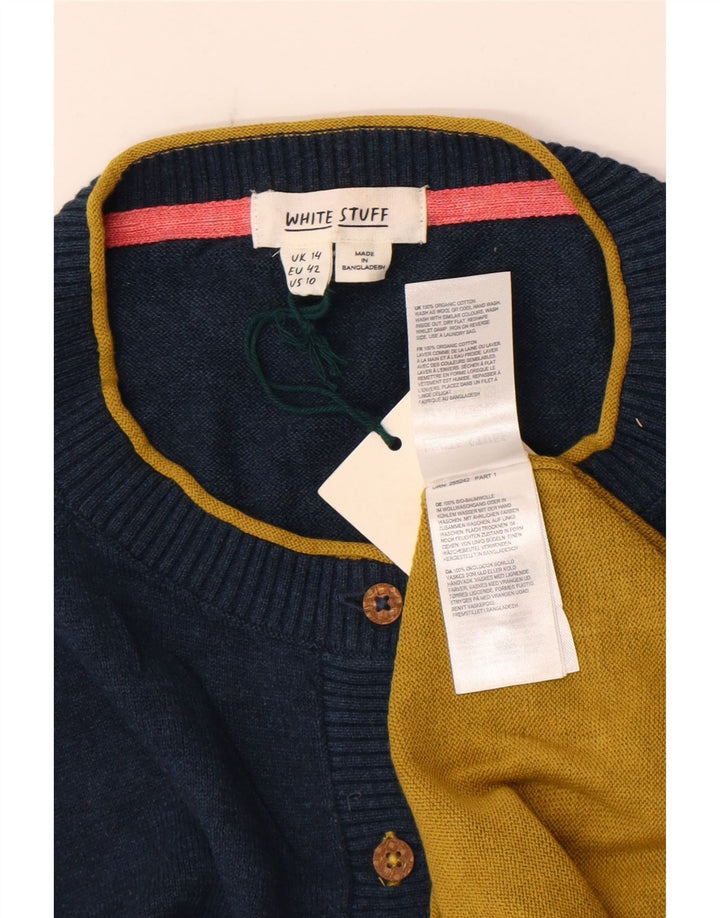 Pulover cardigan pentru femei White Stuff UK 14, mare, multicolor