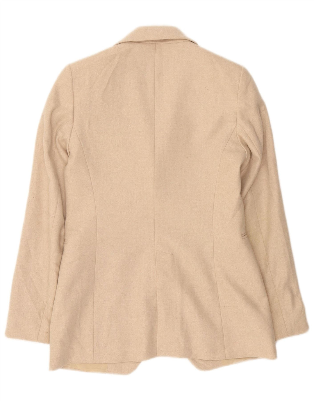 Massimo Dutti Jachetă Blazer Femei 1 Buton EU 36 XS Lână Bej
