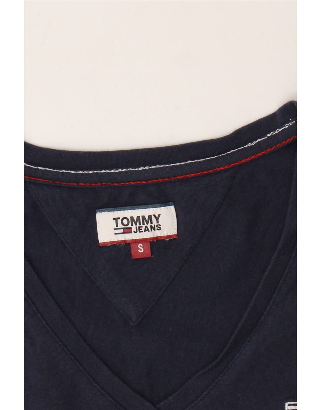 TOMMY HILFIGER Tricou pentru femei Top UK 10 Small Bleumarin