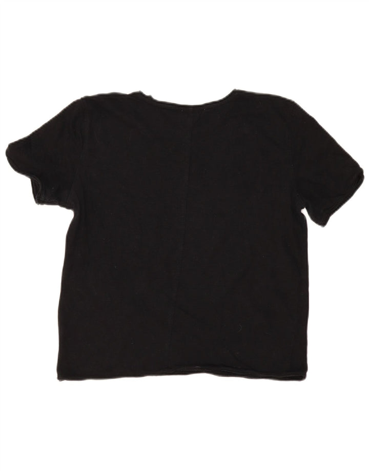 Tricou pentru femei Zara UK 12 Medium Negru