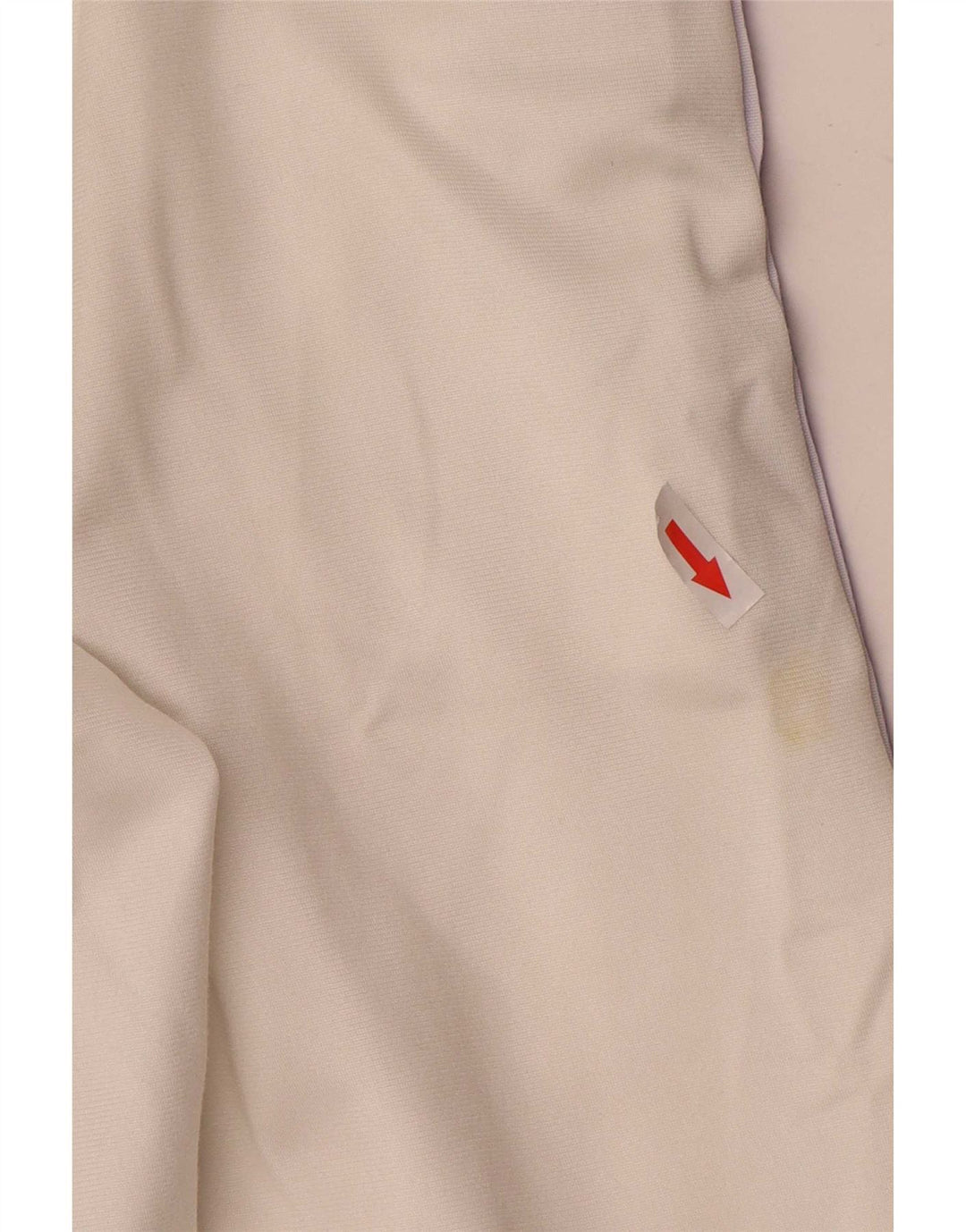 Pantaloni de trening grafic Diadora pentru femei UK 10 Poliester alb mic