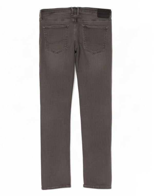 Blugi slim pentru bărbați Jack & Jones W36 L32 gri