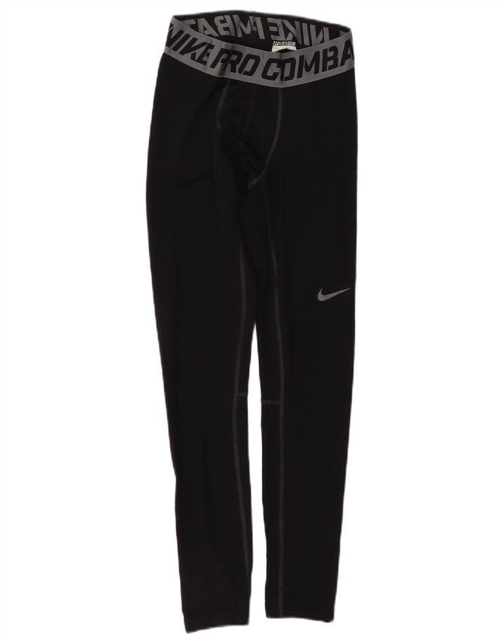 Leggings grafic Nike pentru bărbați, mediu negru