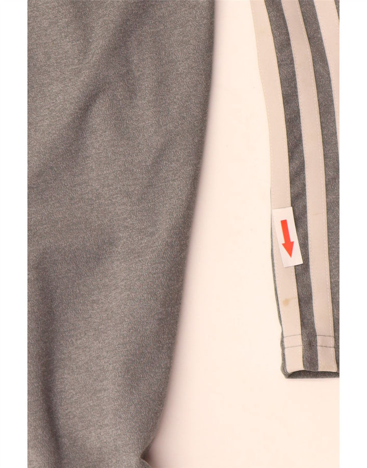 Leggings Climalite Adidas pentru femei Marea Britanie 12/14 Poliester gri mediu